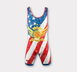 4-Sublimated-Wrestling-Singlets